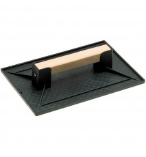 Talocha de plástico rectangular